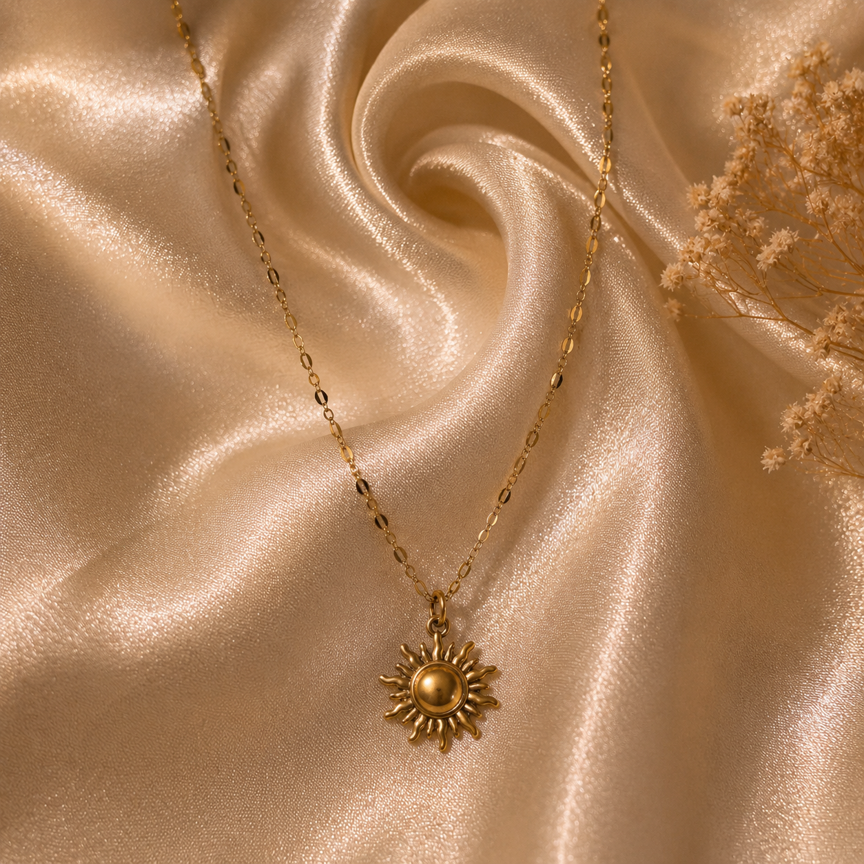 Kette „golden sun“